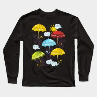 Fairytale Weather Forecast Print Long Sleeve T-Shirt